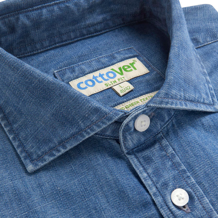 Denim Skjorte comfort - Herre