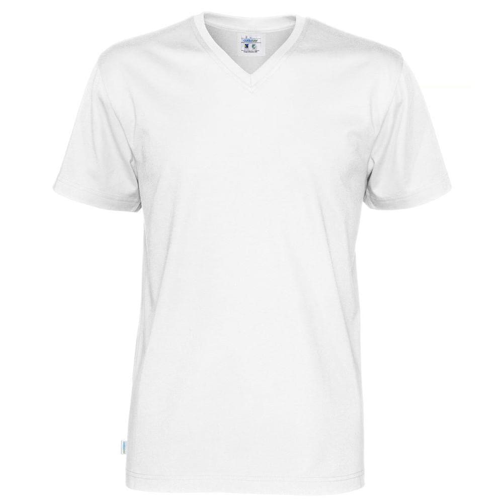 T-shirt med v-hals - Herre - CottoVer